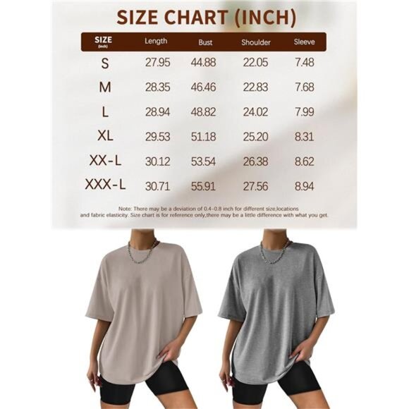 Womens Oversized Summer T Shirts Business Casual Dressy Shorts DarkGreen - Picture 6 of 6